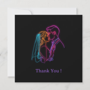 Flat Thank You Card