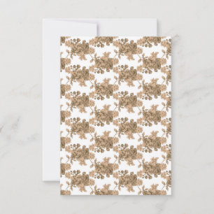 Flat Thank You Card