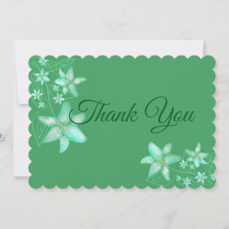 Flat Thank You Card