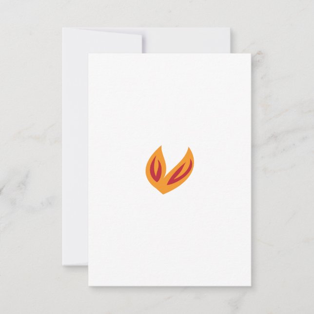 Flat Thank You Card (Front)