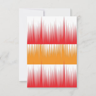 Flat Thank You Card