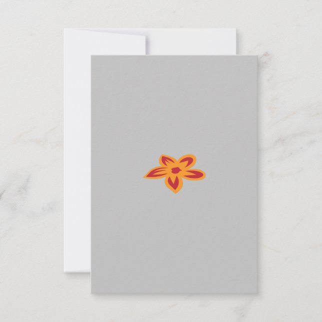 Flat Thank You Card (Front)