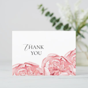 Flat Thank You Card Bridal Showe