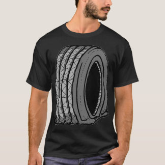 Flat Tire  T-Shirt