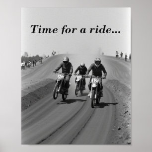 Flat track racing  poster