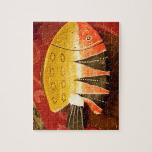 flat yellow and red fish with black stripes.jpg jigsaw puzzle