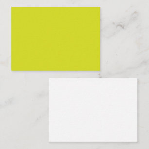 Flat Yellow Background – Back-to-School Texture Calling Card