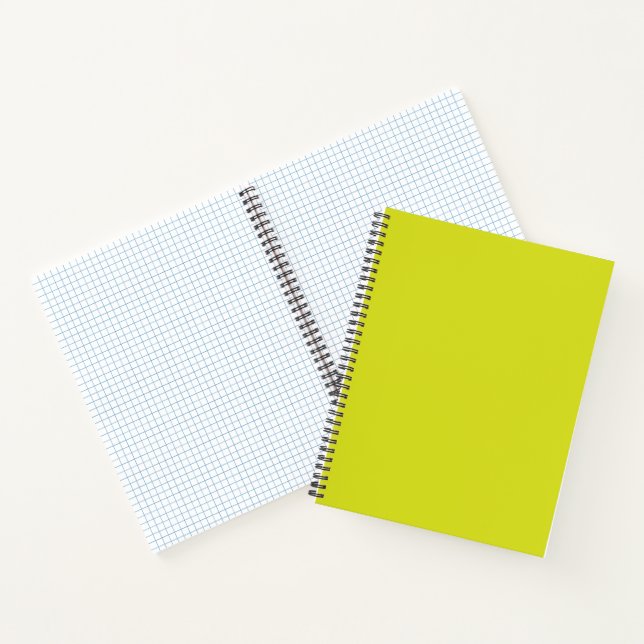 Flat Yellow Background – Back-to-School Texture Notebook (Inside)