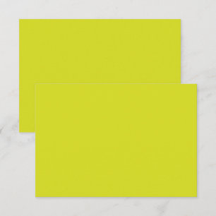 Flat Yellow Background – Back-to-School Texture Thank You Card