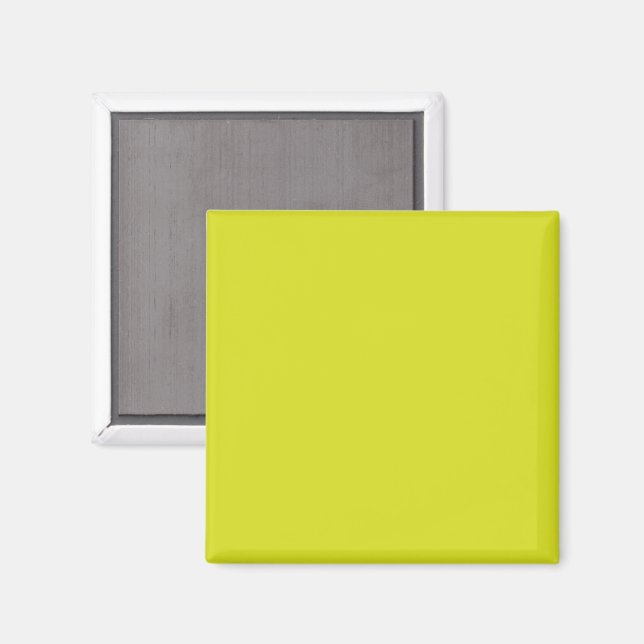 Flat Yellow Background Texture  Magnet (Front/Back)
