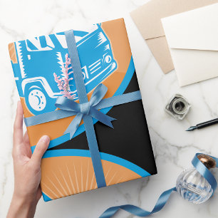 Flatbed Truck Wrapping Paper