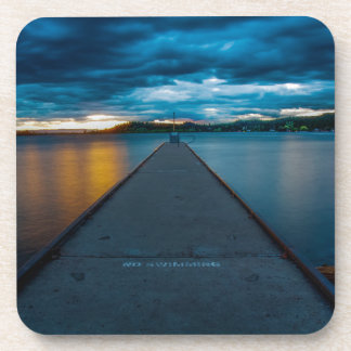 Flathead Lake Boat Dock Coaster