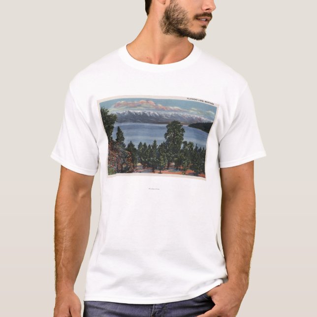 Flathead Lake, Montana T-Shirt (Front)