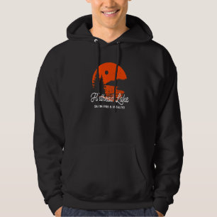 Flathead Lake Shark Free and Unsalted Vacation Say Hoodie