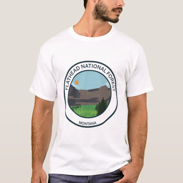 Flathead National Forest T-Shirt (Front)