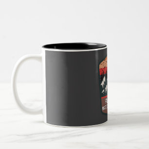 Flathead national forest Two-Tone coffee mug