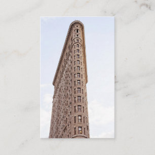 Flatiron building business card
