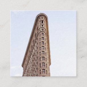 Flatiron building calling card
