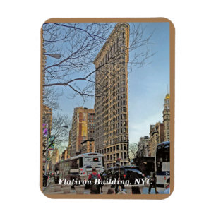 Flatiron Building Iconic Skyscraper New York City Magnet