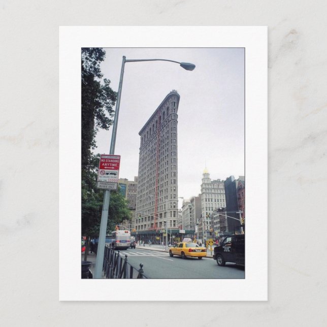 Flatiron Building & Madison Square Postcard (Front)