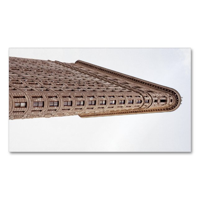 Flatiron building  	Magnetic business card (Front)