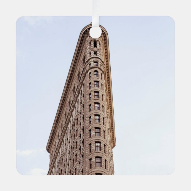 Flatiron building  metal tree decoration (Front)