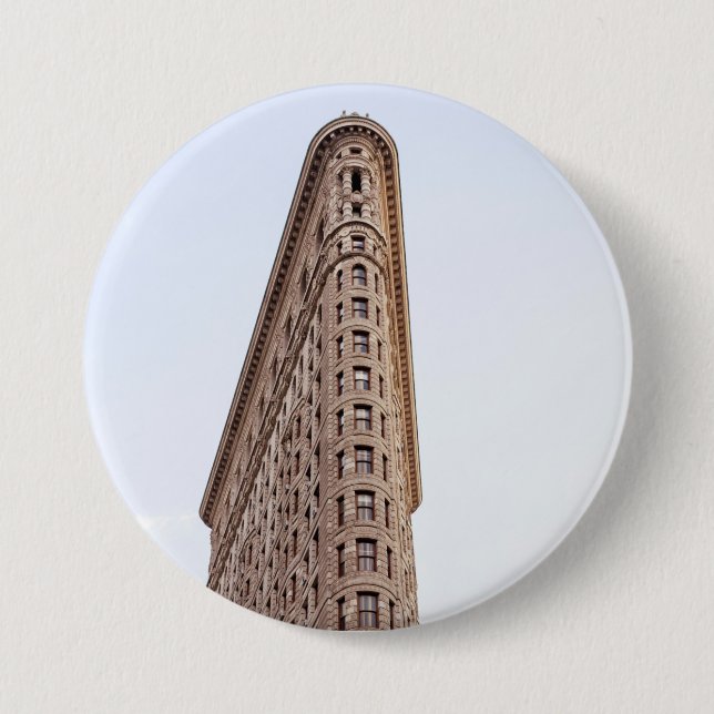 Flatiron Building New York City  7.5 Cm Round Badge (Front)