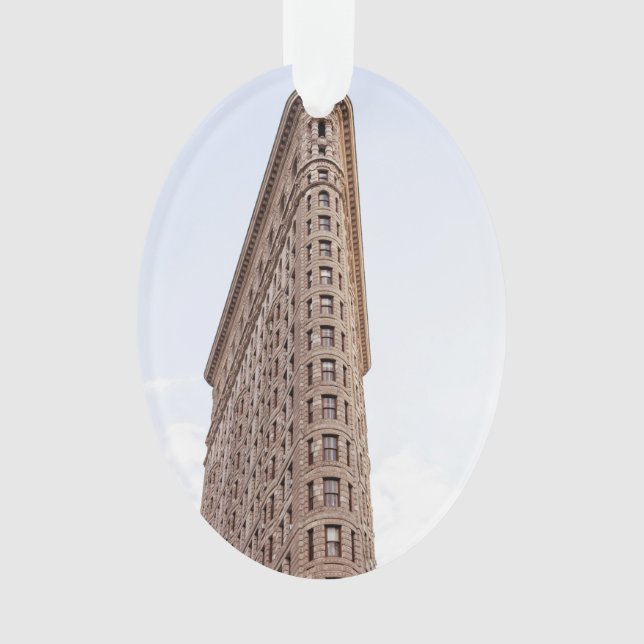 Flatiron Building New York City Ornament (Front)