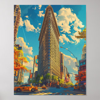 Flatiron Building New York City USA Poster