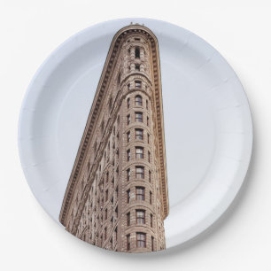 Flatiron building paper plate