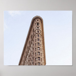 Flatiron building postcard poster