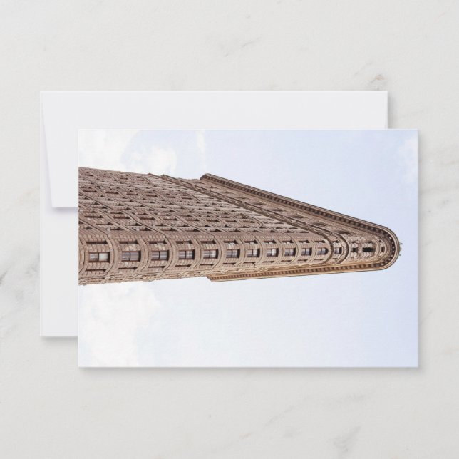 Flatiron building  save the date (Front)