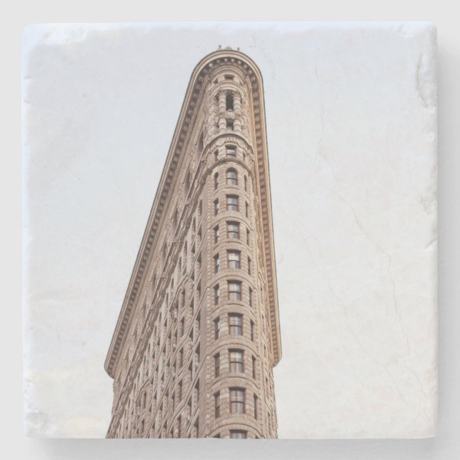 Flatiron building  stone coaster (Front)