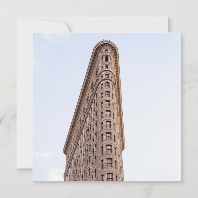 Flatiron building  thank you card (Front)