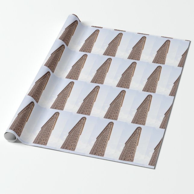 Flatiron building wrapping paper (Unrolled)