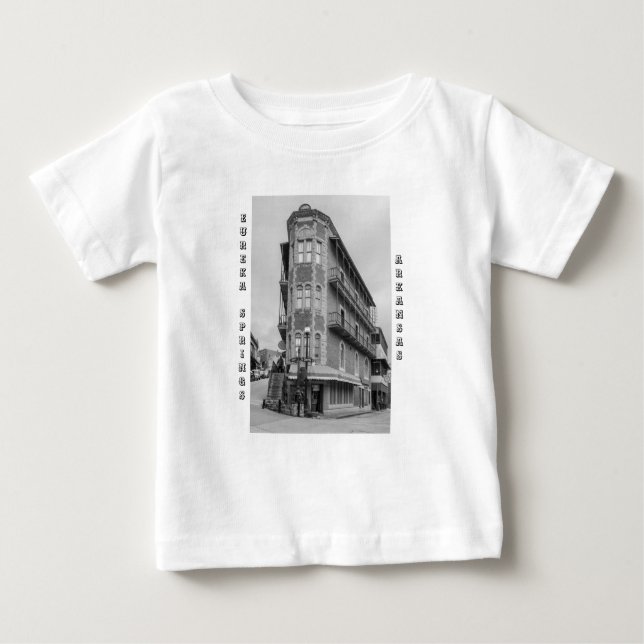 Flatiron Flats Eureka Grayscale Baby T-shirt (Front)