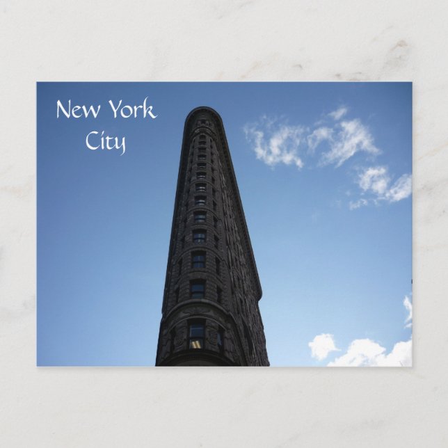 flatiron nyc postcard (Front)