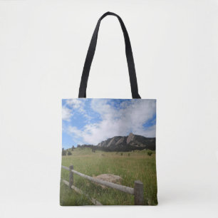 Flatirons Meadow  Tote Bag