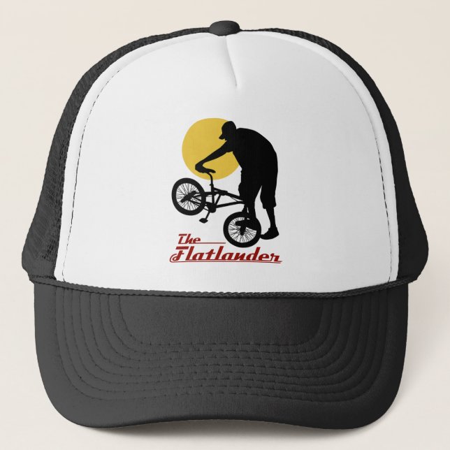 Flatlander BMX Trucker Hat (Front)