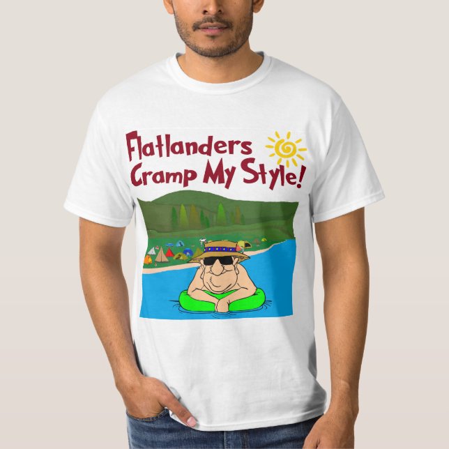 Flatlanders Cramp My Style T-Shirt (Front)