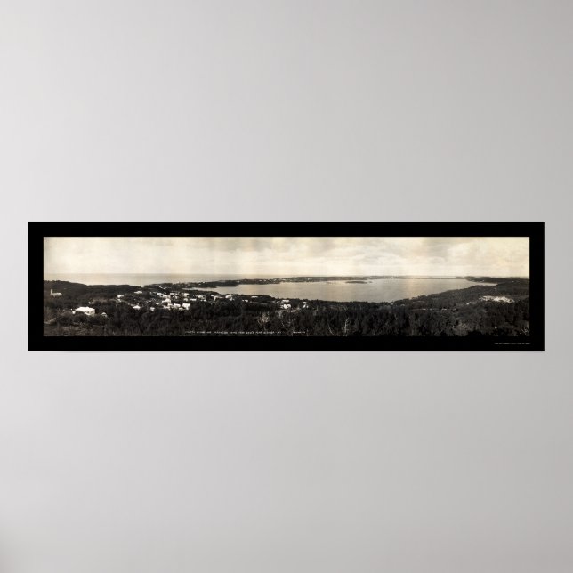 Flatts Village Bermuda Photo 1911 Poster (Front)