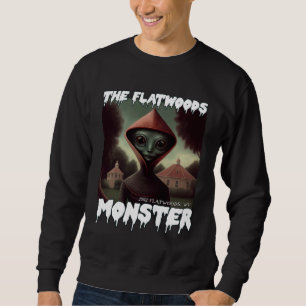 Flatwoods Monster Alien Braxie 1952 Creepy Cryptid Sweatshirt