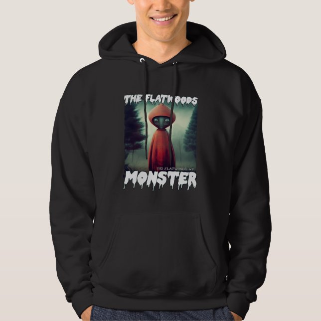 Flatwoods Monster Braxie 1952 Creepy Alien Cryptid Hoodie (Front)