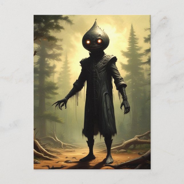 Flatwoods Monster Cryptid Postcard (Front)