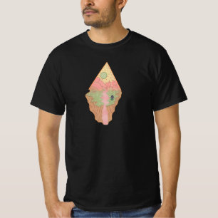 Flatwoods Monster Home Planet Cryptid Folklore T-Shirt