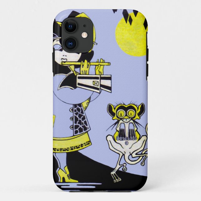 Flautist and the Monkey Case-Mate iPhone Case (Back)