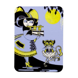Flautist and the Monkey Magnet