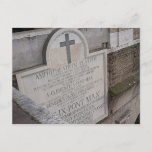 flavian amphitheatre postcard