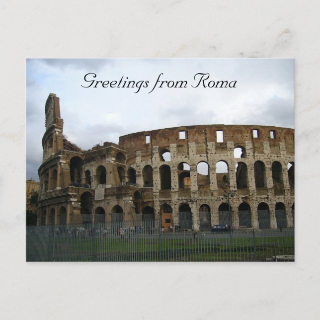 flavian colosseum postcard (Front)