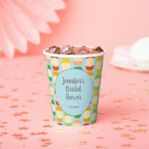 Flavoued Seltzer Can Bridal Shower Custom Party Paper Cups